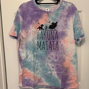 Amazon Tie-Dye Hakuna Matata Short Sleeve Tee